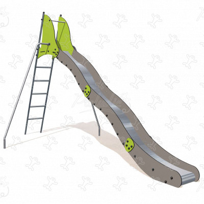 Surf Slide J1057 playgrounds traditional playground equipment slides image 3d