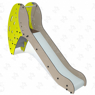 Slidy J1069-P® playgrounds traditional playground equipment slides image 3d