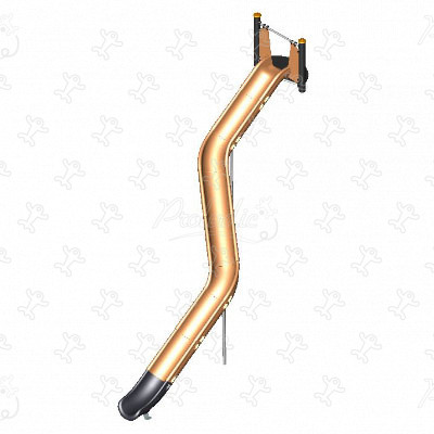 Kayak Embankment Slide J1124 playgrounds traditional playground equipment slides image 3d