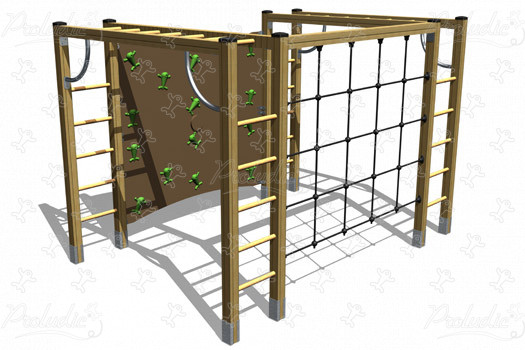 J1606 playgrounds climbing & balancing play equipment climbing equipment image 3d