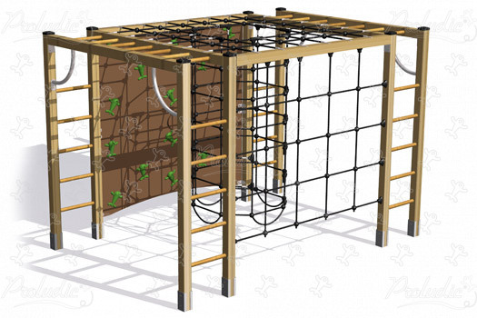 J1608 playgrounds climbing & balancing play equipment climbing equipment image 3d