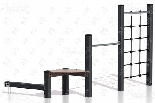 J1661-M playgrounds climbing & balancing play equipment climbing equipment image 3d