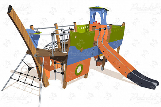 Fishing Boat J1953 playgrounds themed playground equipment aquatica image 3d