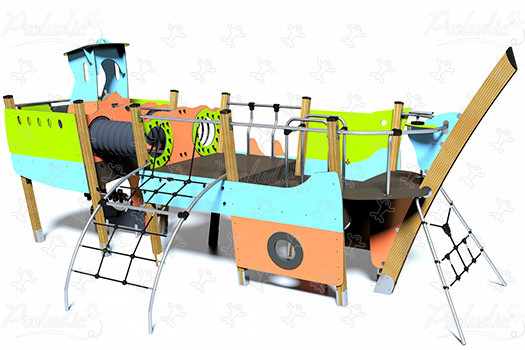 Tanker J1955 playgrounds themed playground equipment aquatica image 3d
