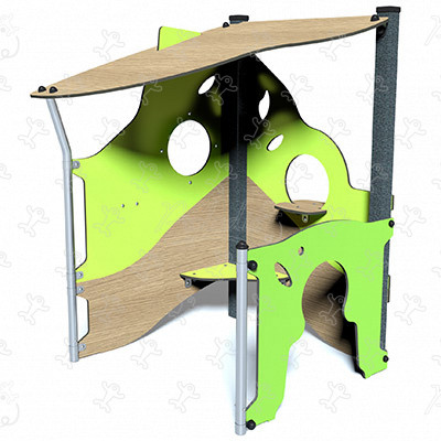 Ticket Office J221 playgrounds traditional playground equipment playhouses image 3d