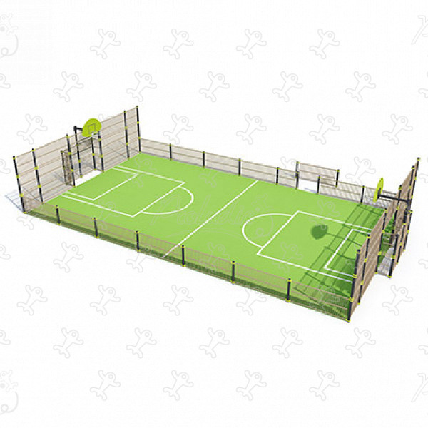 City Stadium J22227® sport and fitness acti’fun multi-use games areas image 3d