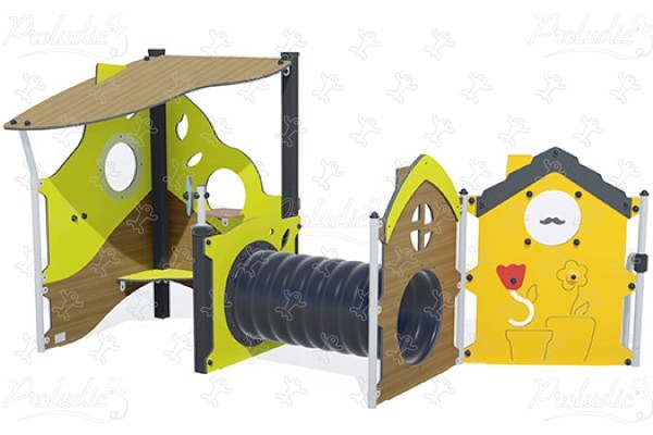 Hideaway Cottage J223 playgrounds traditional playground equipment playhouses image 3d