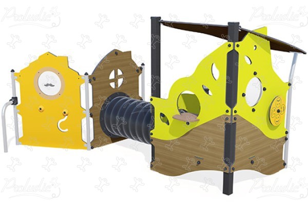 Hideaway Cottage J223 playgrounds traditional playground equipment playhouses image 3d