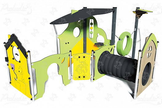 Elf Hamlet J234 playgrounds traditional playground equipment playhouses image 3d