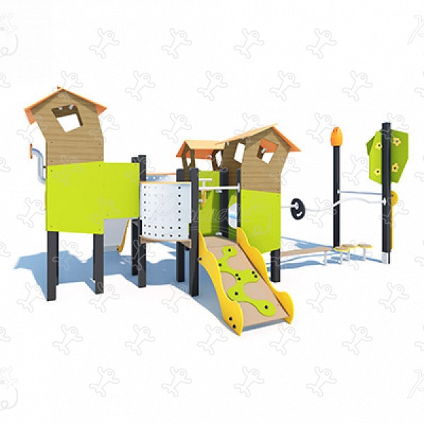Dream Village J2624® playgrounds themed playground equipment adventure image 3d