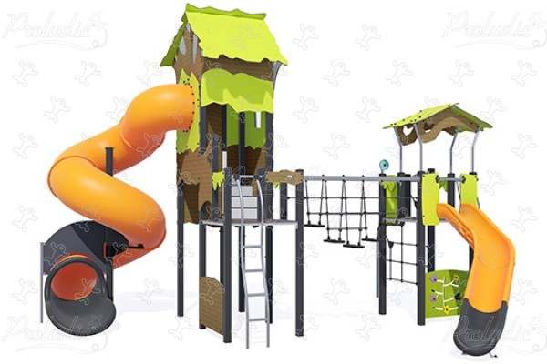 Nature Tower J2687 playgrounds themed playground equipment adventure image 3d