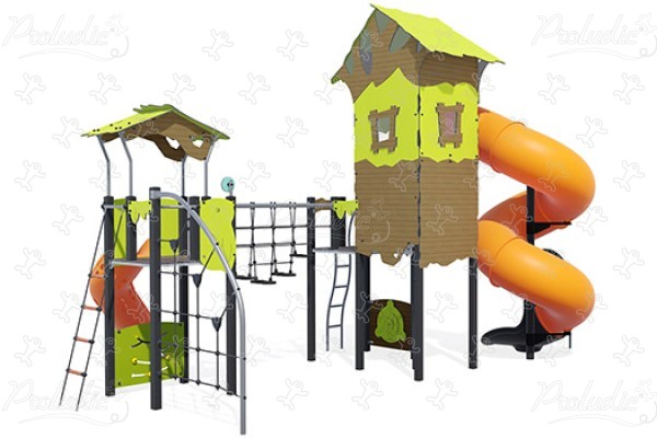 Nature Tower J2687 playgrounds themed playground equipment adventure image 3d