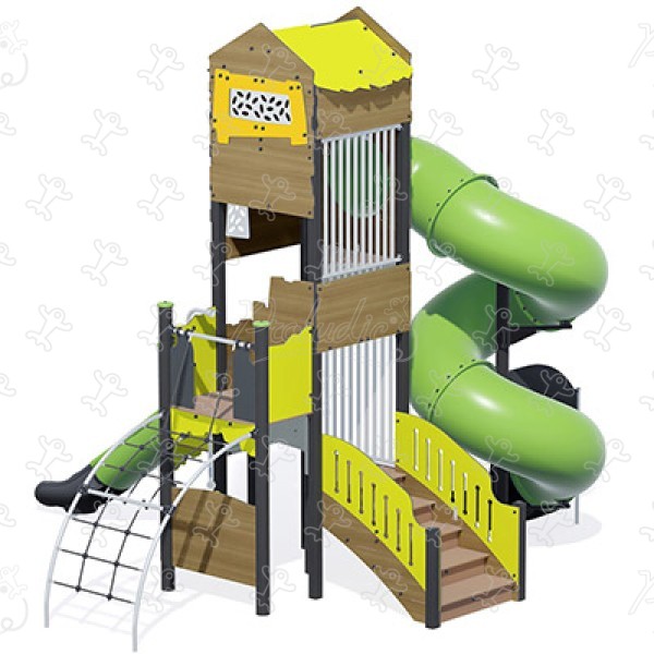 The Adventure Tower J2698-P® playgrounds themed playground equipment adventure image 3d