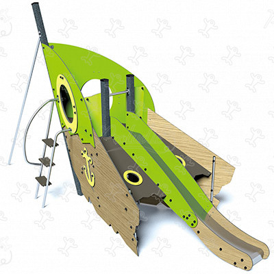 Keo Bow J2751-M playgrounds traditional playground equipment aquatica image 3d