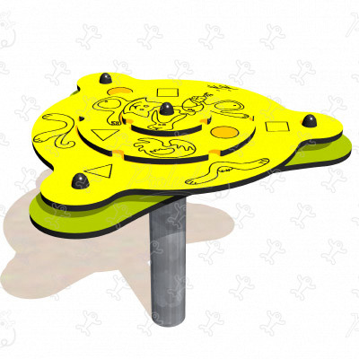 Trombino Play Table J3403 playgrounds educational & sensory play equipment fun panels & sound and musical games image 3d