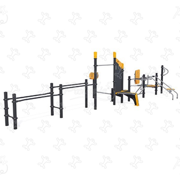 Multi-generational fun-sport station J37102® sport and fitness acti’fun acti’fit image 3d