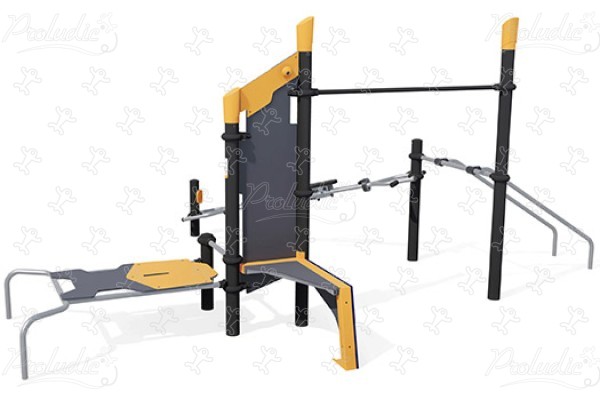 Compact Arm-Leg-Abs fun-sport station J37106® sport and fitness acti’fun acti’fit image 3d