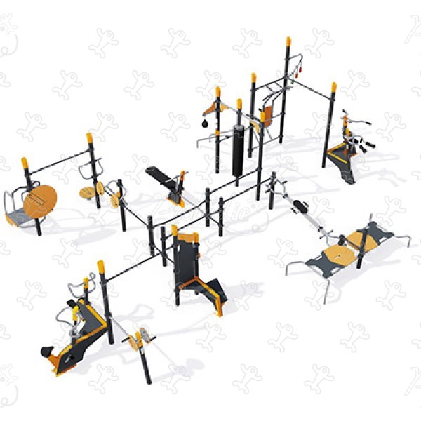Sports centre fun-sport station J37108® sport and fitness acti’fun acti’fit image 3d