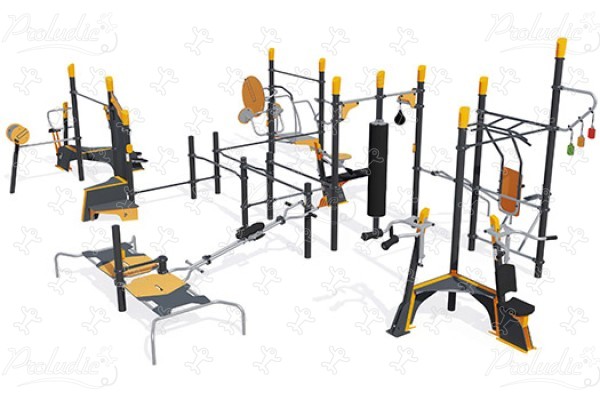 Sports centre fun-sport station J37108® sport and fitness acti’fun acti’fit image 3d