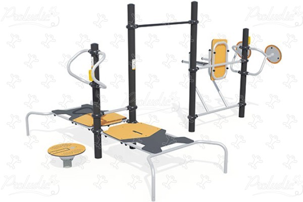 A compact fun-sports station for everyone J37109® sport and fitness acti’fun acti’fit image 3d