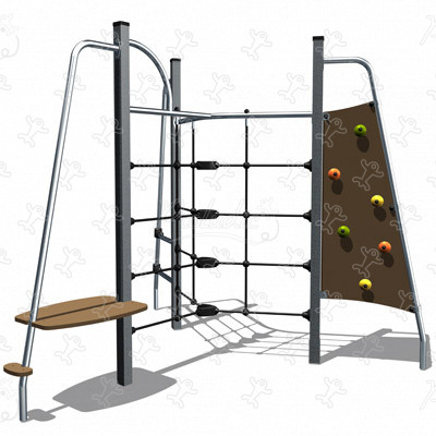 Tripod J3800-M playgrounds climbing & balancing play equipment climbing equipment image 3d