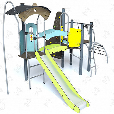 J38102-C playgrounds multiplay equipment diabolo image 3d