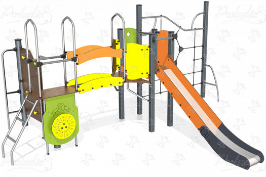 J38104 playgrounds multiplay equipment diabolo image 3d