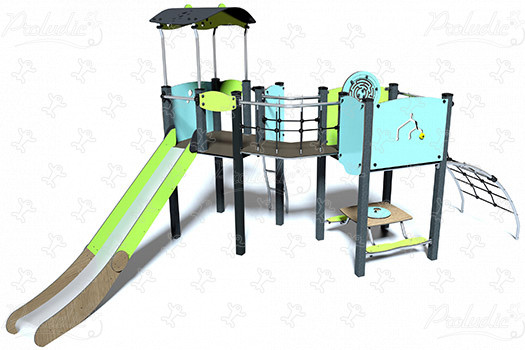 J38105-C playgrounds multiplay equipment diabolo image 3d