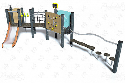 J38126-C playgrounds multiplay equipment diabolo image 3d