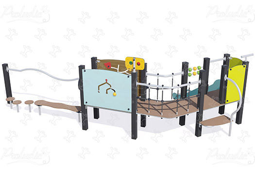 J38126-C playgrounds multiplay equipment diabolo image 3d