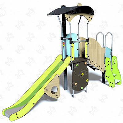 J3835-C playgrounds multiplay equipment diabolo image 3d