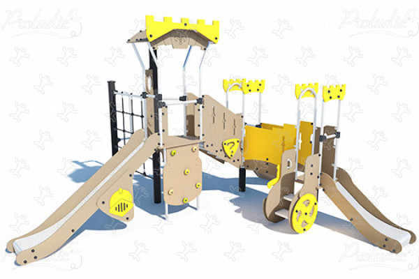 Castle J38403 playgrounds multiplay equipment diabolo image 3d
