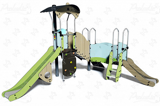 J3855-C playgrounds multiplay equipment diabolo image 3d