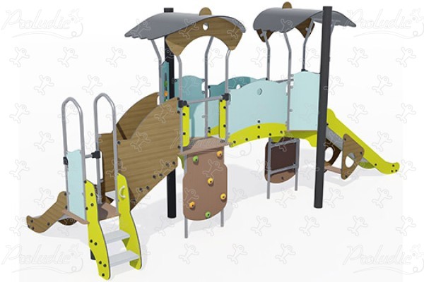 J3857-C playgrounds multiplay equipment diabolo image 3d