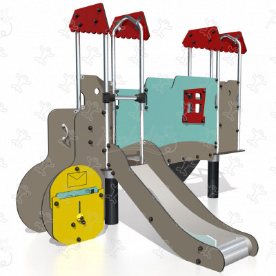 Post Office J38602 playgrounds multiplay equipment city image 3d