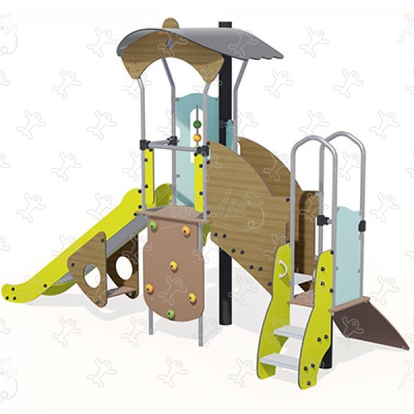 J3861-C playgrounds multiplay equipment diabolo image 3d