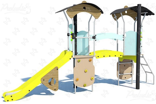 J3868-C playgrounds multiplay equipment diabolo image 3d