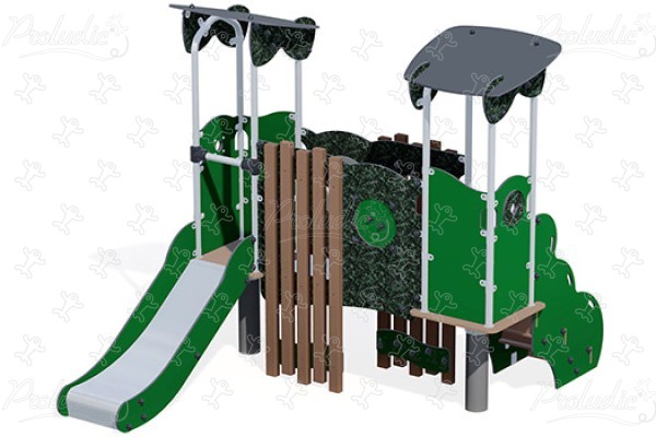 J38702-HDPE® playgrounds multiplay equipment diabolo baby image 3d