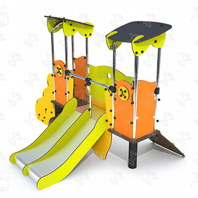 J38710® playgrounds multiplay equipment diabolo baby image 3d