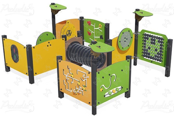 Sensory Labyrinth J38712® playgrounds educational & sensory play equipment diabolo image 3d