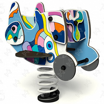 Looping J3961-GO® playgrounds grafic games océane finish image 3d