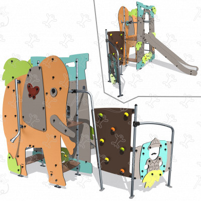 Elephant J4041 playgrounds themed playground equipment adventure image 3d