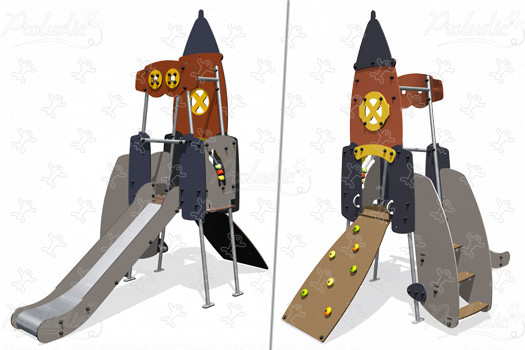 Rocket J4052 playgrounds themed playground equipment metropolis image 3d