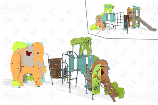 Jungle J4091 playgrounds themed playground equipment adventure image 3d