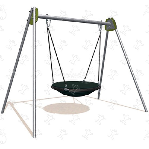 Pod Swing J441 playgrounds traditional playground equipment swings image 3d