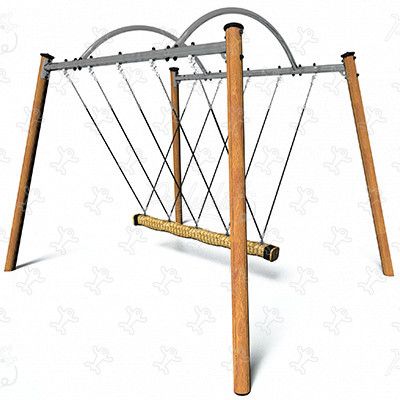 All For One J442 playgrounds traditional playground equipment swings image 3d