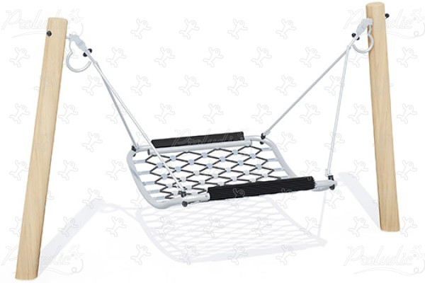 J448® playgrounds sustainable natural wood equipment swings image 3d