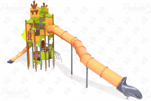 Crisscross Tower J47201-P playgrounds themed playground equipment adventure image 3d