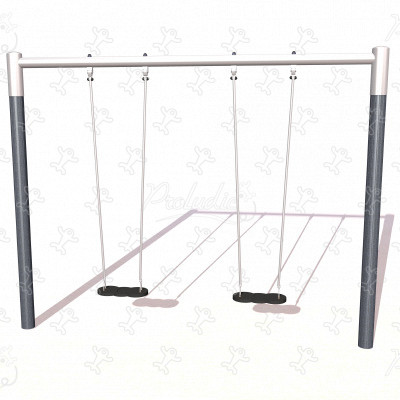 2 flat seats J479 playgrounds traditional playground equipment swings image 3d