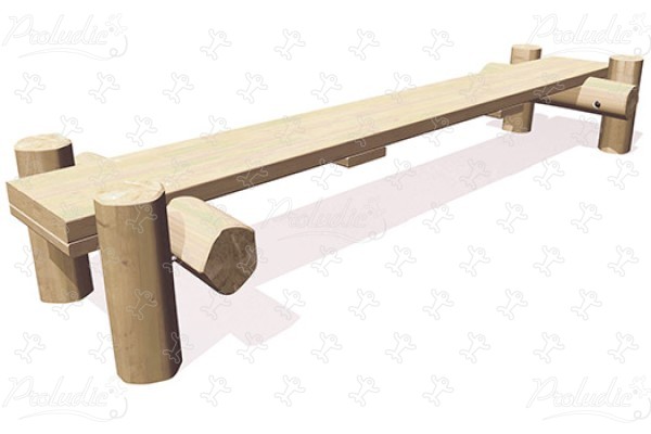 Gateway J4906 playgrounds climbing & balancing play equipment balancing trails image 3d